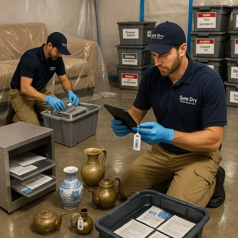 Content Protection and Restoration process in Water Mill, NY