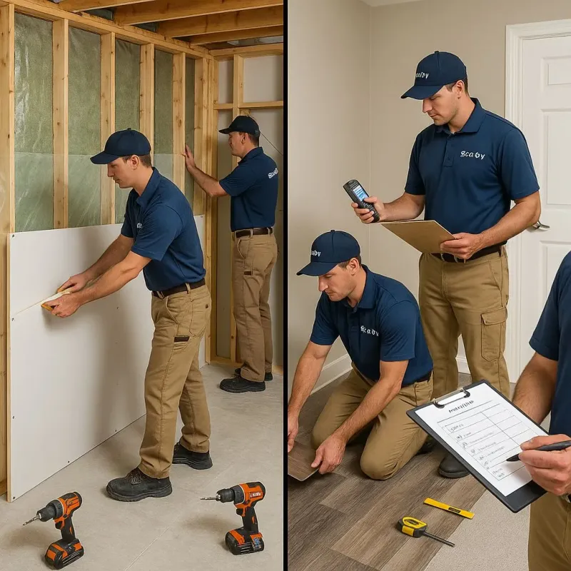 Repairs and Reconstruction process in Water Mill, NY